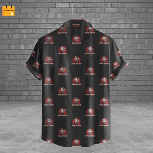 Evil Dead Black Horror Movie Hawaiian Shirt