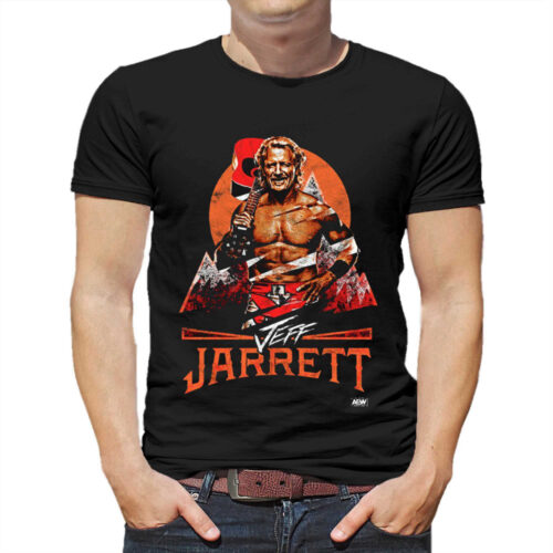 Jeff Jarrett T-shirt: Feel the Music with Music To My Ears Design