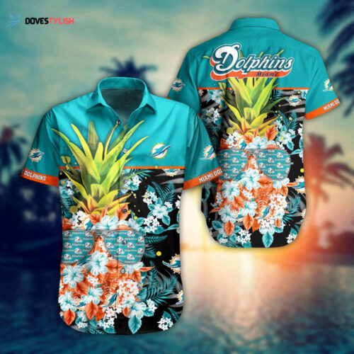 Miami Dolphins NFL Hawaiian Shirt Pineapple New Trending