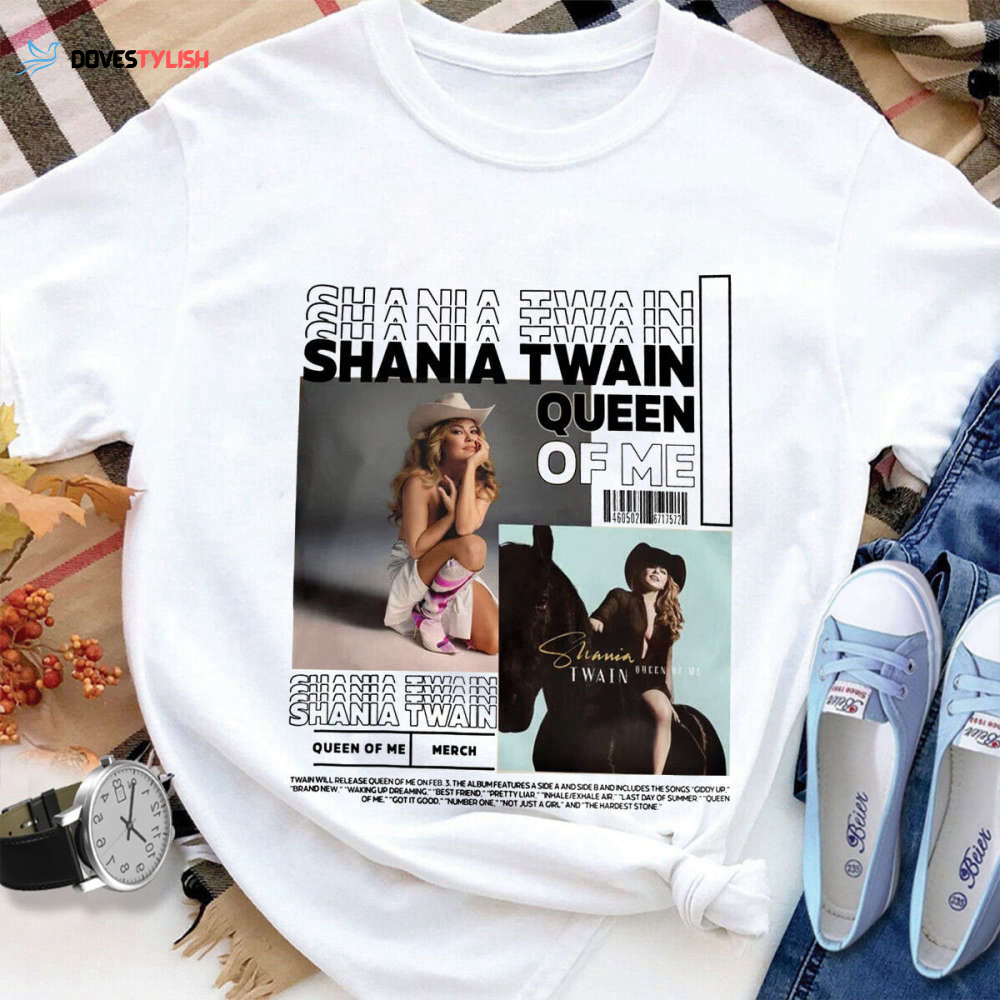 Vintage Shania Twain Tour 2023 Shirt, Shania Twain Music Shirt