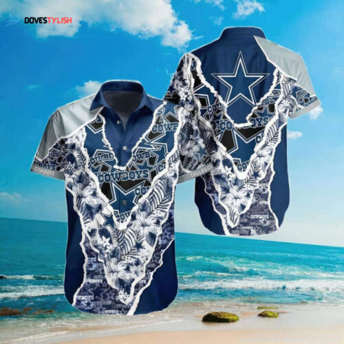 NFL Dallas Cowboys Hawaiian Shirt And Short This Summer FVJ2