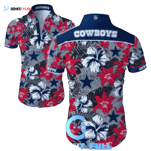 NFL Dallas Cowboys Logo Hawaiian Shirt N03