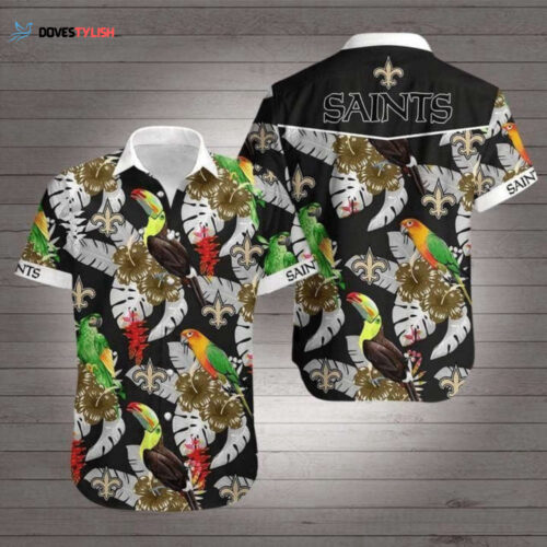 Spook up Halloween with NFL New Orleans Saints Horror Night Hawaiian Shirt – Perfect for Men & Women!