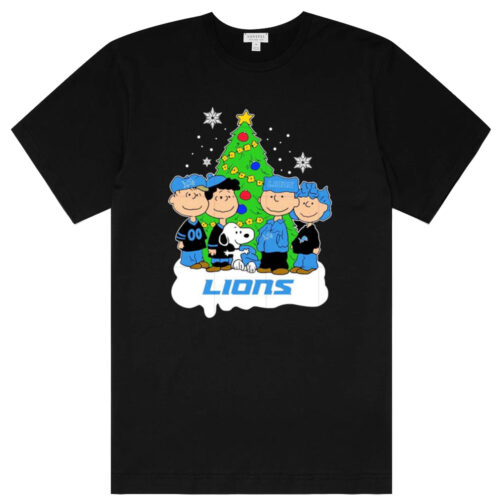 NFL Snoopy Peanuts Detroit Lions Christmas Shirt – Unique Gift Shirt