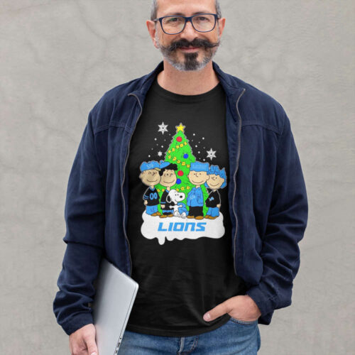 NFL Snoopy Peanuts Detroit Lions Christmas Shirt – Unique Gift Shirt