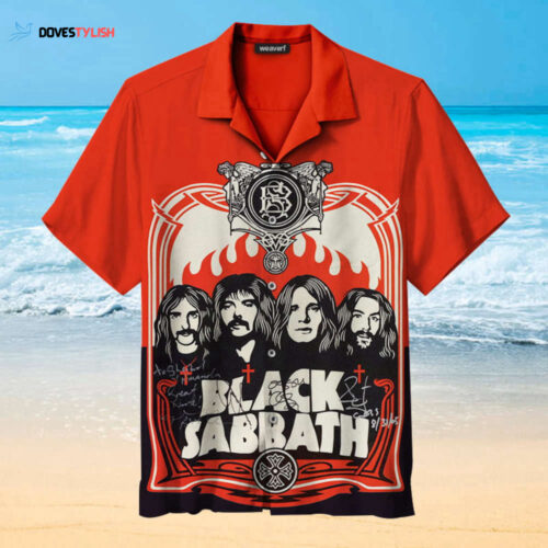 Rock Band Black Sabbath Hawaiian Shirt: Iconic Music Style for Trendsetters