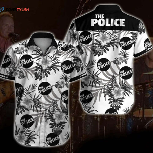 Rock the Summer with The Police Band Hawaiian Shirt – Stylish & Vibrant
