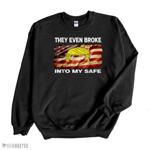 Secure Your Style with Trump American Flag Shirt: Sweatshirt Tank Top Ladies Tee