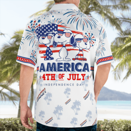 Snoopy 4th of July Hawaii Shirt: Celebrate Independence Day with Style!