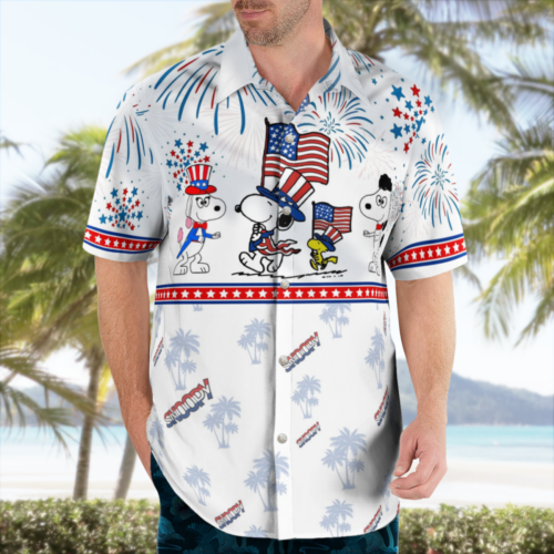 Snoopy 4th of July Hawaii Shirt: Celebrate Independence Day with Style!