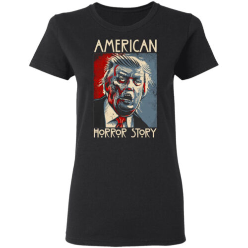 Spooky Trump American Horror Story Halloween T-Shirt: Unleash the Fear!