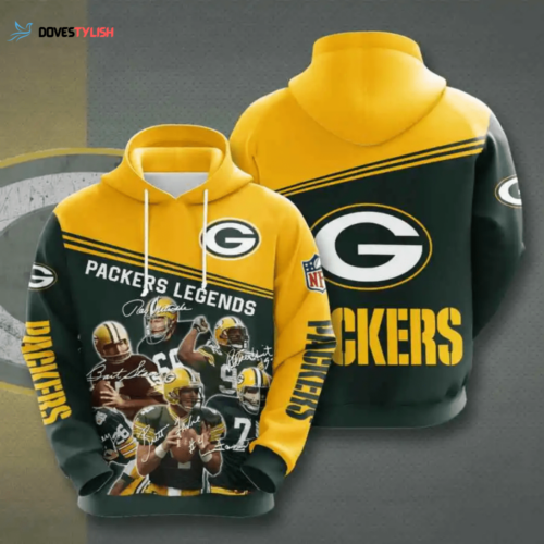 NFL Green Bay Packers 3D All Over Print Hoodie – USA Sport AOP Shirt