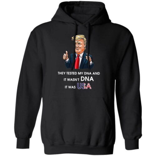 USA DNA Test Reveals Donald Trump T-Shirt: Unique Patriotic Apparel