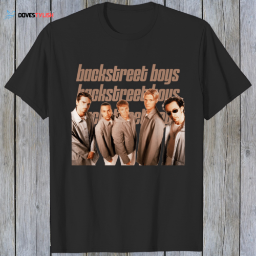 Vintage 90s Backstreet Boys T-Shirt: Music Nostalgia at Its Best