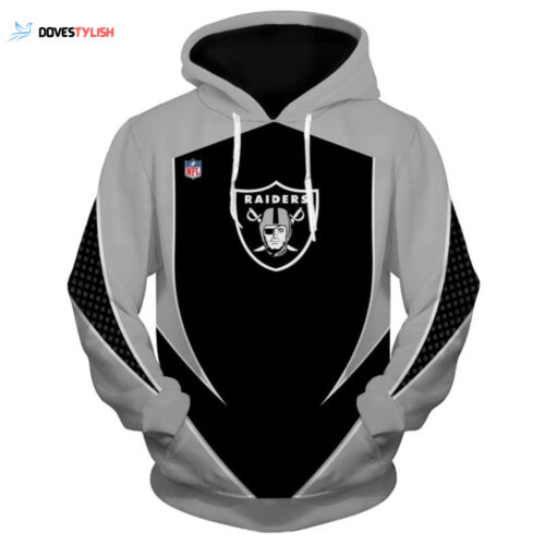 Custom Oakland Raiders 3D Hoodie Sweatshirt – New NFL Football Design