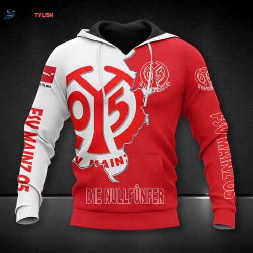 1. FSV Mainz 05 Printing  Hoodie, Best Gift For Men And Women