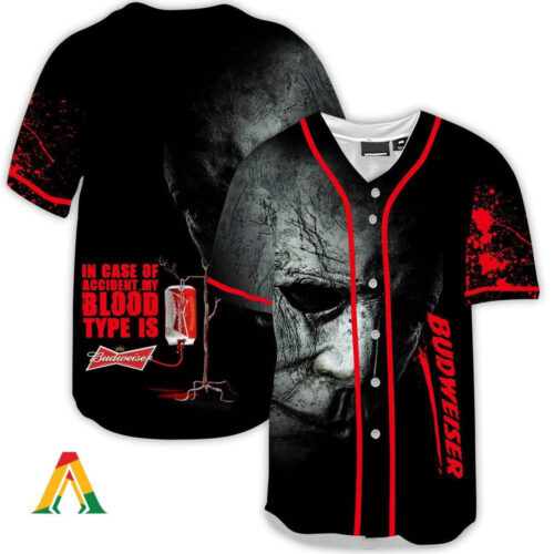 Stylish Skull with Lone Star Beer Baseball Jersey – Perfect Blend of Fashion and Texas Pride