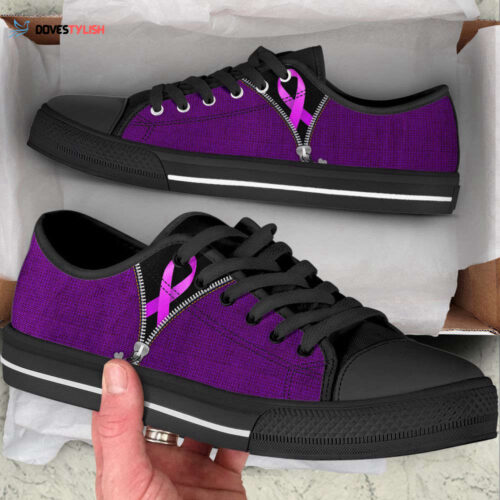 Brain Cancer Shoes Rose Flowers Skull Low Top Shoes Canvas Shoes For Men And Women
