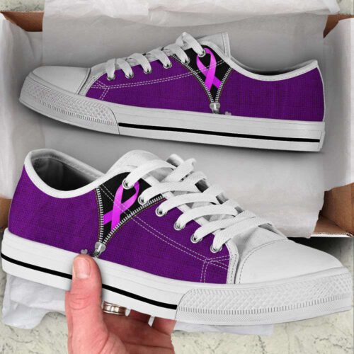 Alzheimer’s Zipper Low Top Shoes Canvas Shoes For Men And Women