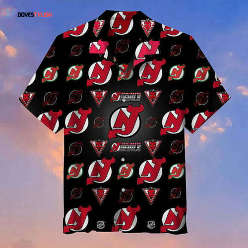 New Jersey Devils Hawaiian Shirt Floral Button Up For Men And Women