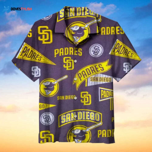 Amazing San Diego Padres Hawaiian Shirt, Best Gift For Men And Women