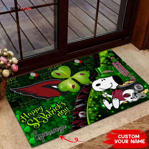 Arizona Cardinals NFL-Custom Doormat The Celebration Of The Saint Patrick’s Day