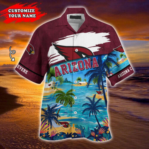 Arizona Cardinals NFL-Customized Summer Hawaii Shirt For Sports Fans