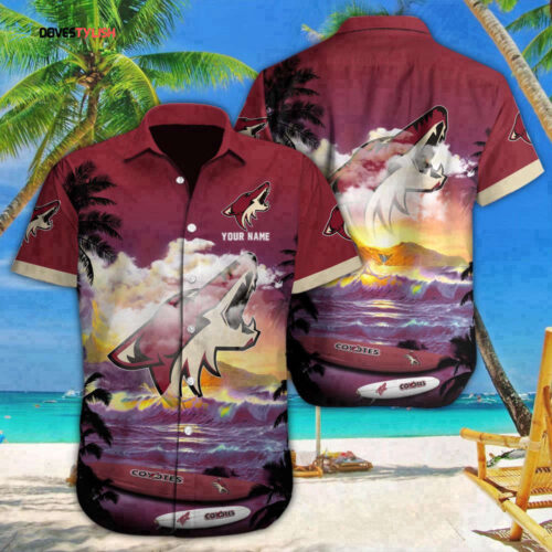 Arizona Coyotes Custom Name Hawaii Shirt For Men And Women