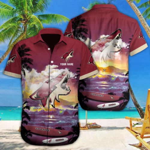 Arizona Coyotes NHL-Custom Hawaii Shirt  For Men And Women