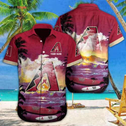 Arizona Diamondbacks Custom Name Hawaii Shirt For Men And Women
