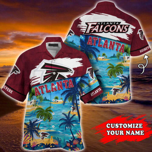 Atlanta Falcons NFL-Customized Summer Hawaii Shirt For Sports Fans