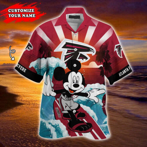 Atlanta Falcons NFL-Summer Customized Hawaii Shirt For Sports Fans