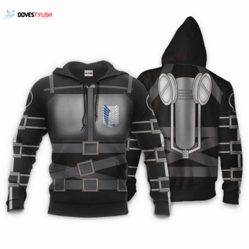 Attack On Titan Scout Final Season Anime Manga 3D Hoodie For Men And Women
