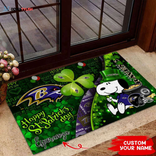 Philadelphia Eagles NFL, Custom Doormat The Celebration Of The Saint Patrick’s Day