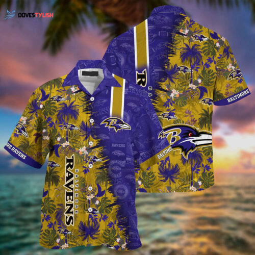 Baltimore Ravens NFL-Summer Hawaii Shirt And Shorts For Your Loved Ones
