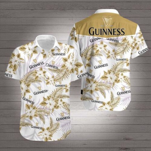 Beer Guinness  Hawaiian Shirt For Men And Women