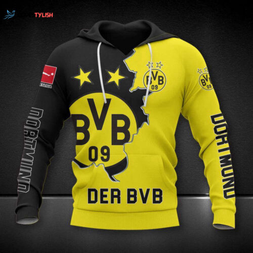 Borussia Dortmund Printing  Hoodie, Best Gift For Men And Women