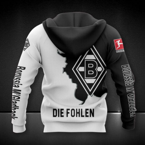 Borussia Monchengladbach Printing Hoodie, Best Gift For Men And Women