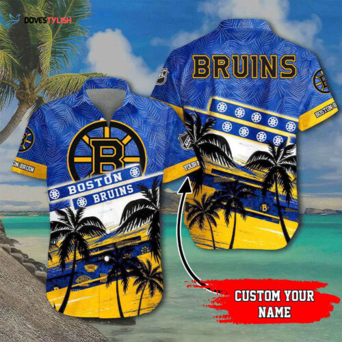 Boston Bruins-NHL Personalized Hawaii Shirt For Men And Women