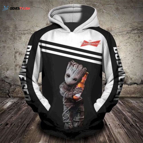 Personalized Budweiser Pullover 3D All Over Print Hoodie For Men And Women