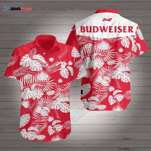 Budweiser Style 3 Hawaiian Shirt,Hawaiian Shirt, Gift For Men And Women