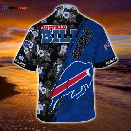 Buffalo Bills NFL-Summer Hawaii Shirt Mickey And Floral Pattern For Sports Fans