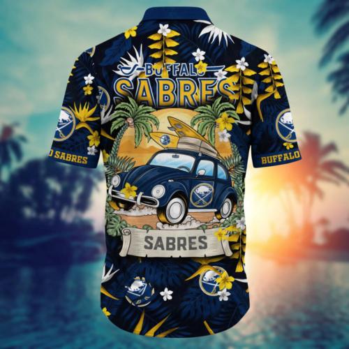 Buffalo Sabres NHL Flower Hawaii Shirt And Tshirt For Fans, Summer Football Shirts