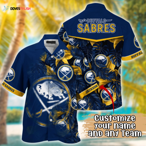 Buffalo Sabres NHL Summer Hawaii Shirt  , Custom Football Shirts