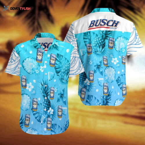 Busch Light Beer Pineapple Hawaiian Shirt For Men And Women
