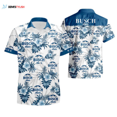 Busch Light Hawaiian Shirt Summer Shirt For Men And Women