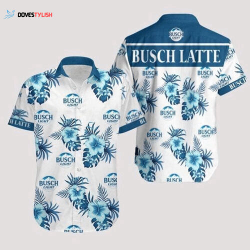 Busch Light Latte 1 Hawaiian Shirt For Men And Women