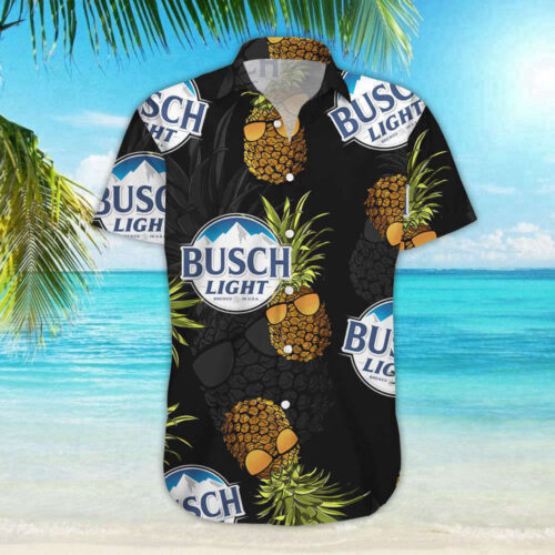 Busch Light Pineapple Hawaiian Shirt For Men And Women,Hawaiian Shirt For Men And Women