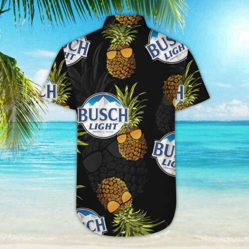 Busch Light Pineapple Hawaiian Shirt For Men And Women,Hawaiian Shirt For Men And Women