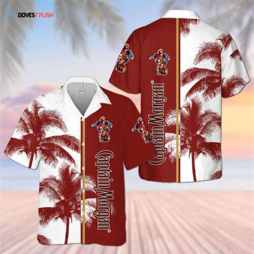 Captain Morgan Palm Tree  Hawaiian Shirt For Men And Women